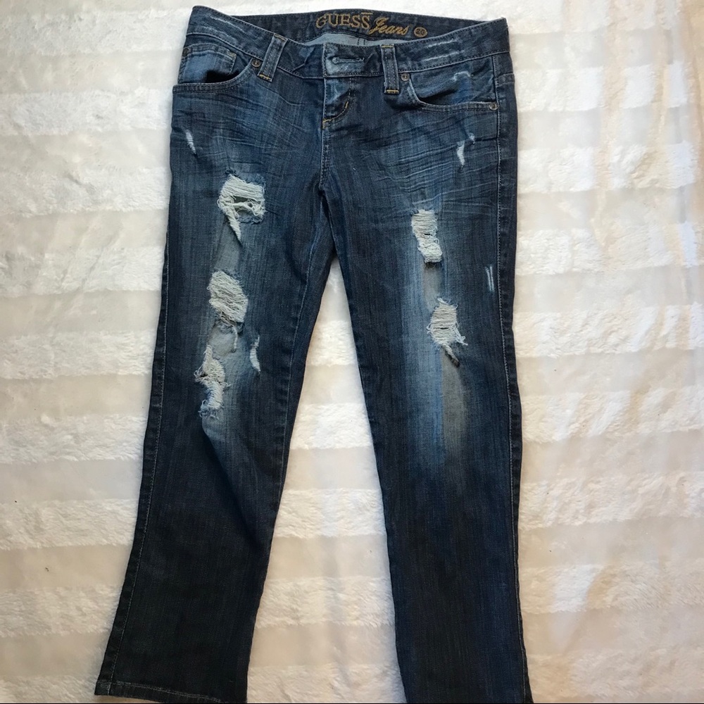Guess ripped Jeans